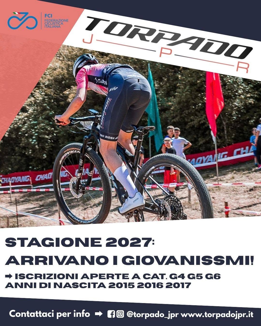 Torpado JPR cresce: dal 2027 arrivano i Giovanissimi